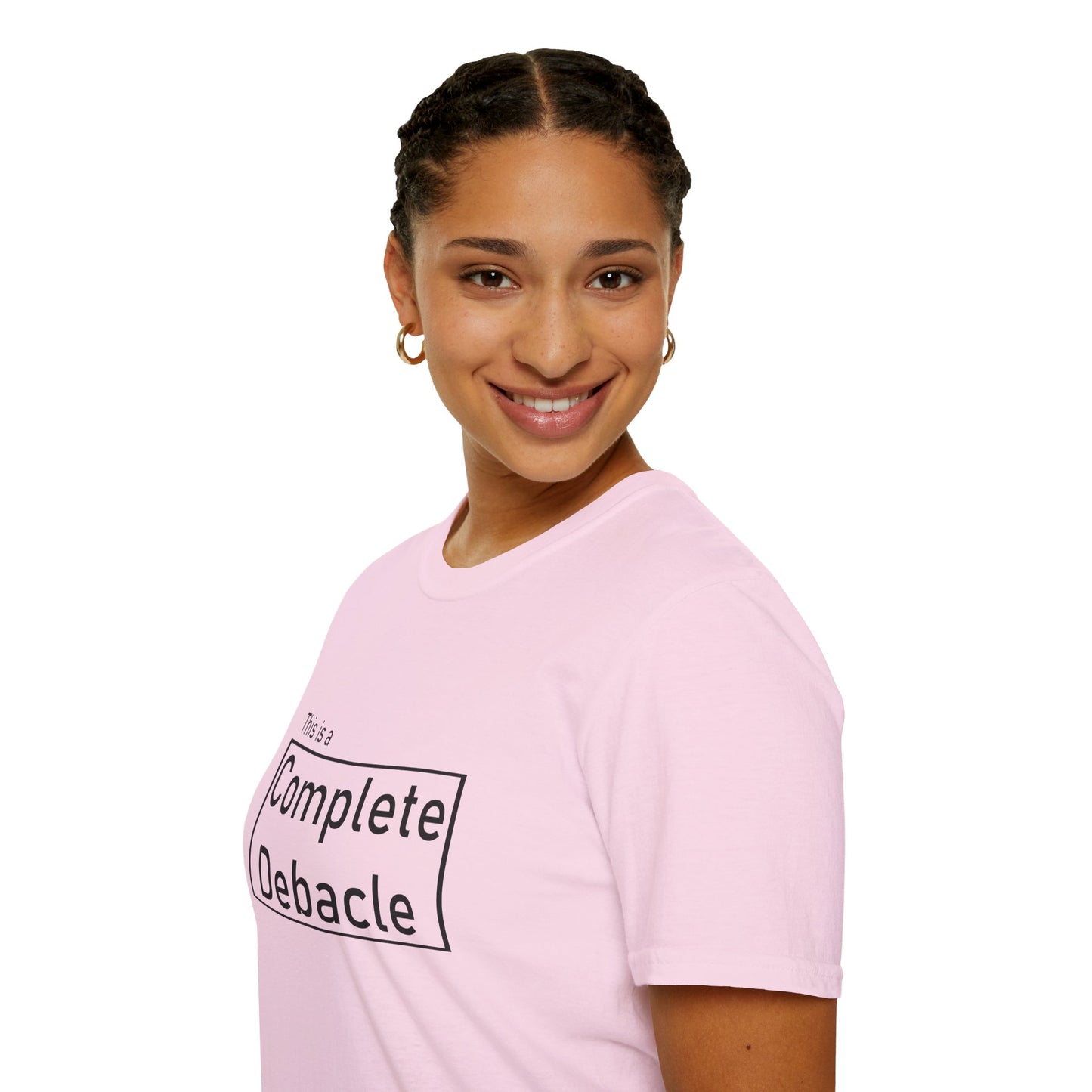 Complete Debacle Poly Blend crew Neck Tee