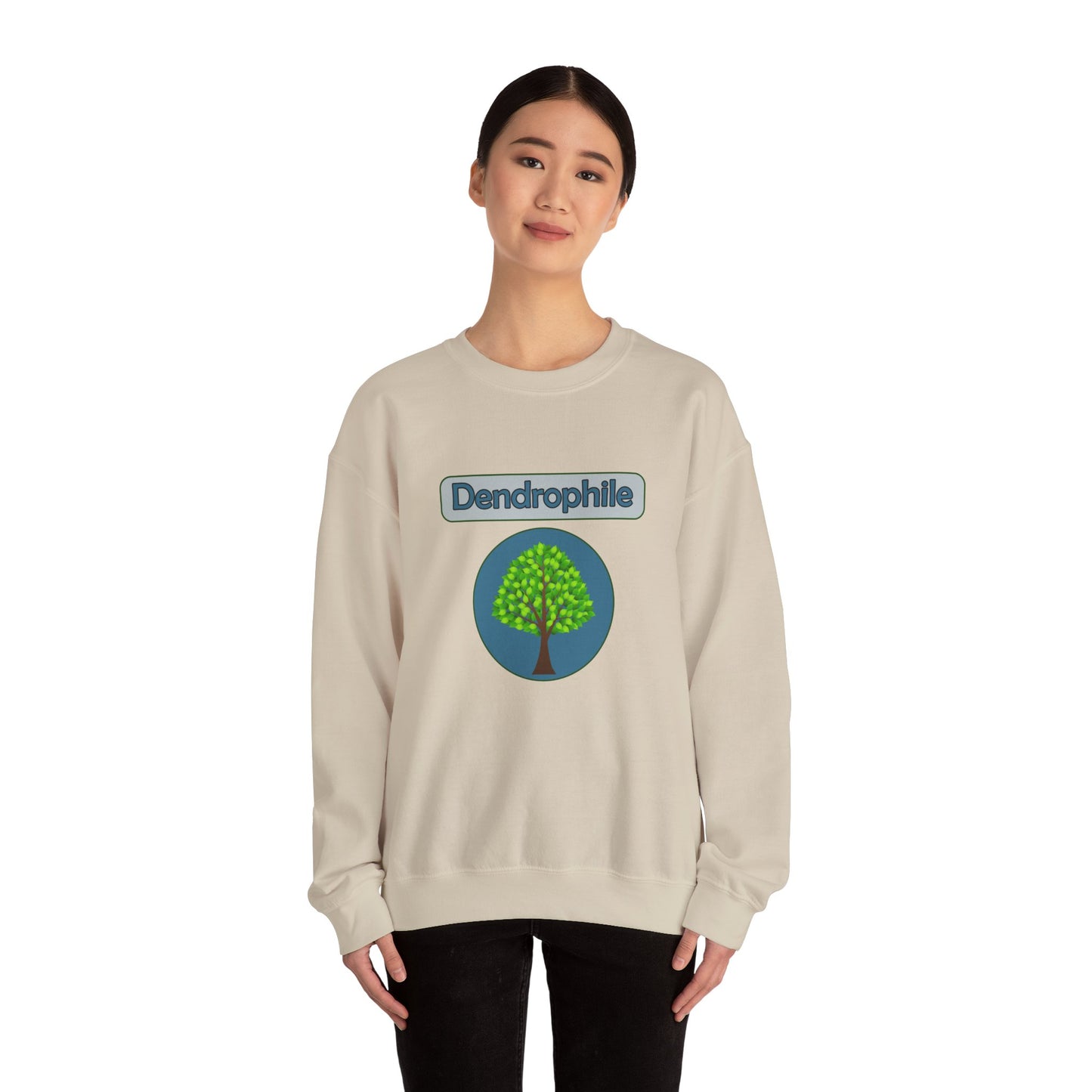 Dendrophile Crewneck Sweatshirt for Tree Lovers