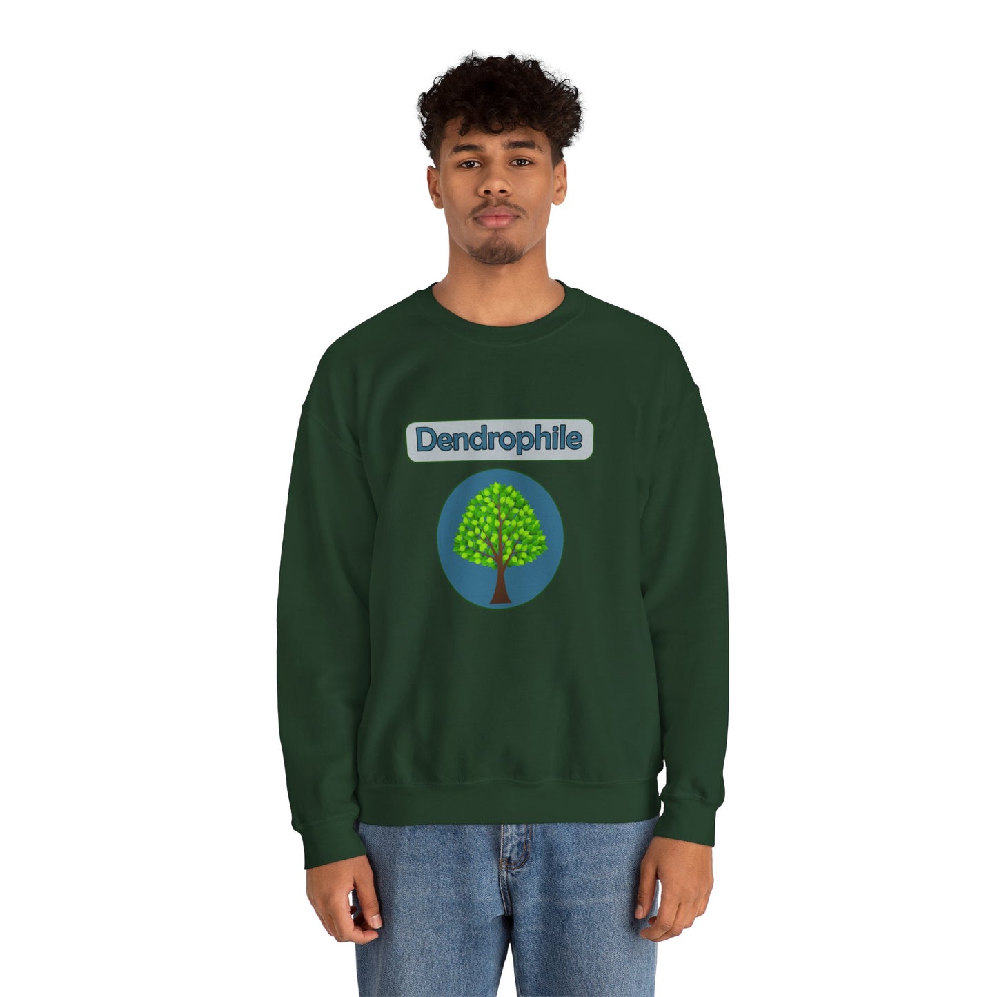 Dendrophile Crewneck Sweatshirt for Tree Lovers