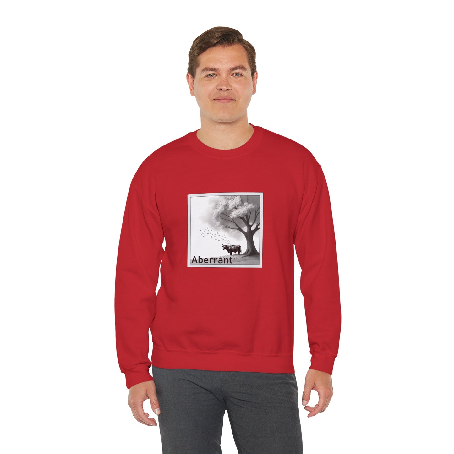 Aberrant Unisex Crewneck Sweatshirt - Ferdinand the Bull