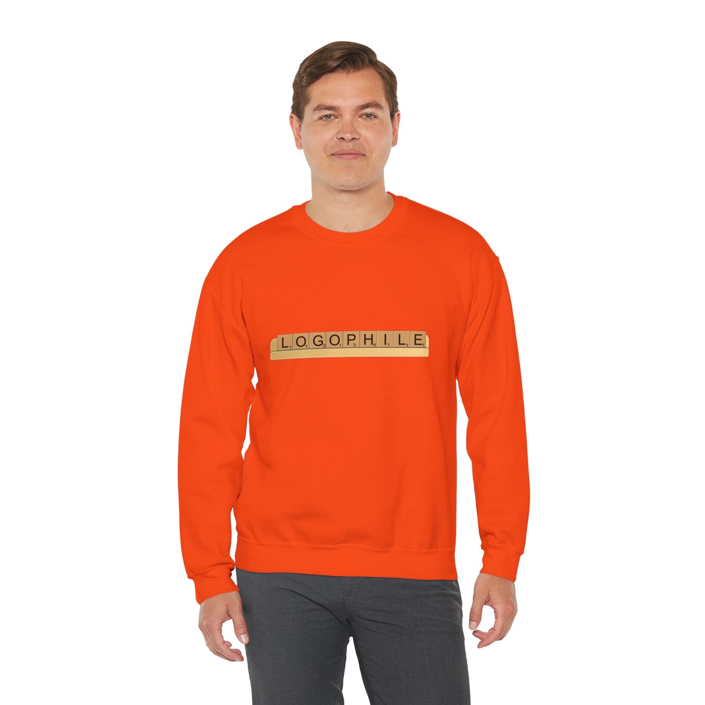 Logophile Crew Neck Sweatshirt - Perfect for Word Lovers and Bookworms