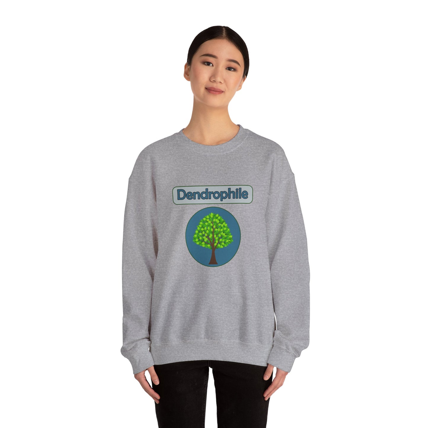 Dendrophile Crewneck Sweatshirt for Tree Lovers