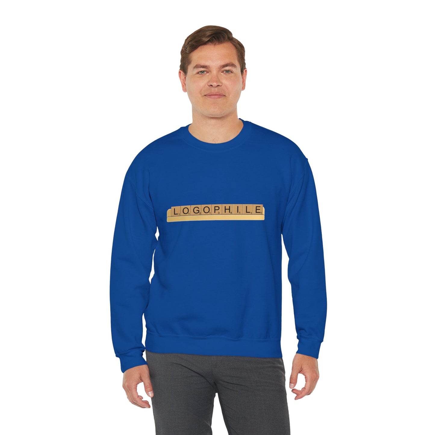 Logophile Crew Neck Sweatshirt - Perfect for Word Lovers and Bookworms