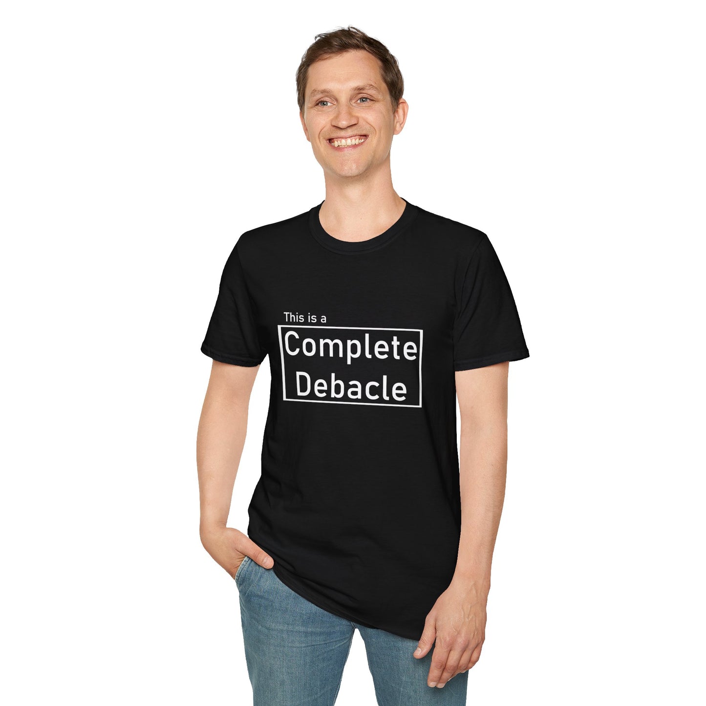 Complete Debacle Poly Blend crew Neck Tee