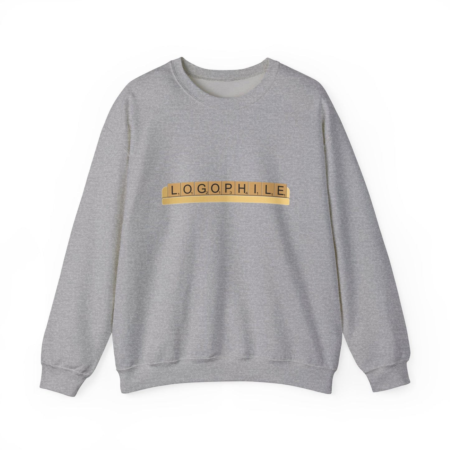 Logophile Crew Neck Sweatshirt - Perfect for Word Lovers and Bookworms