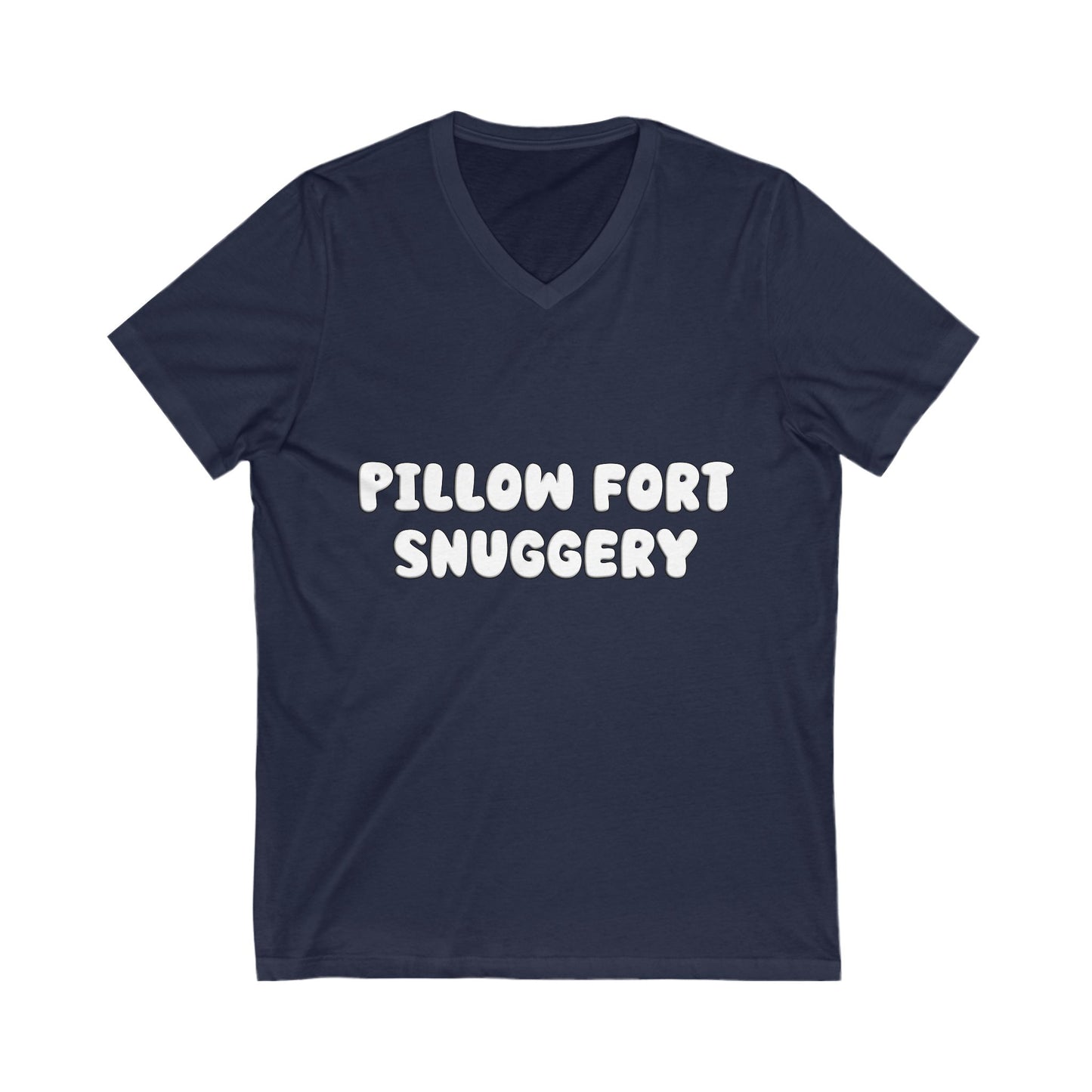 Pillow Fort Snuggery V-Neck Tee