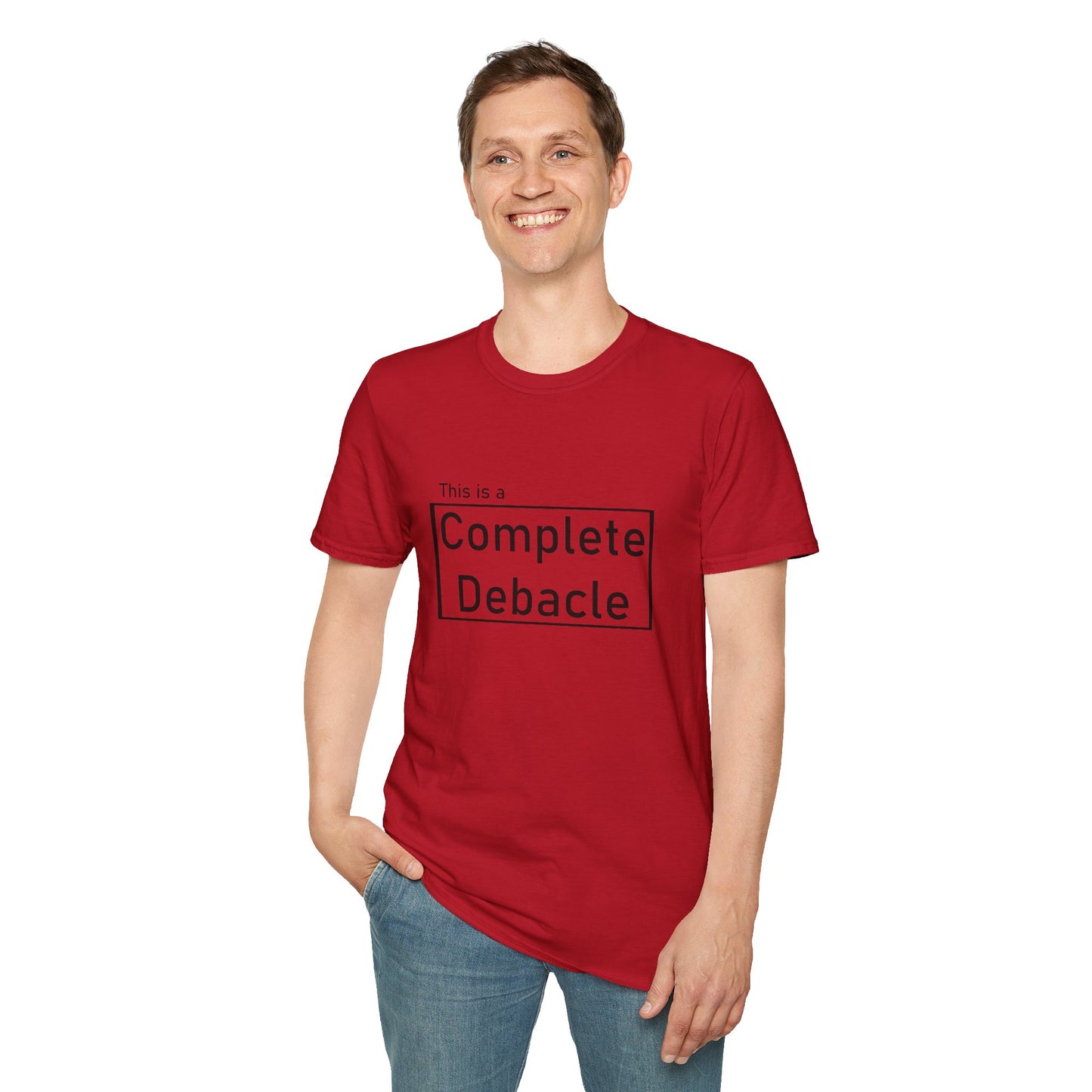 Complete Debacle Poly Blend crew Neck Tee