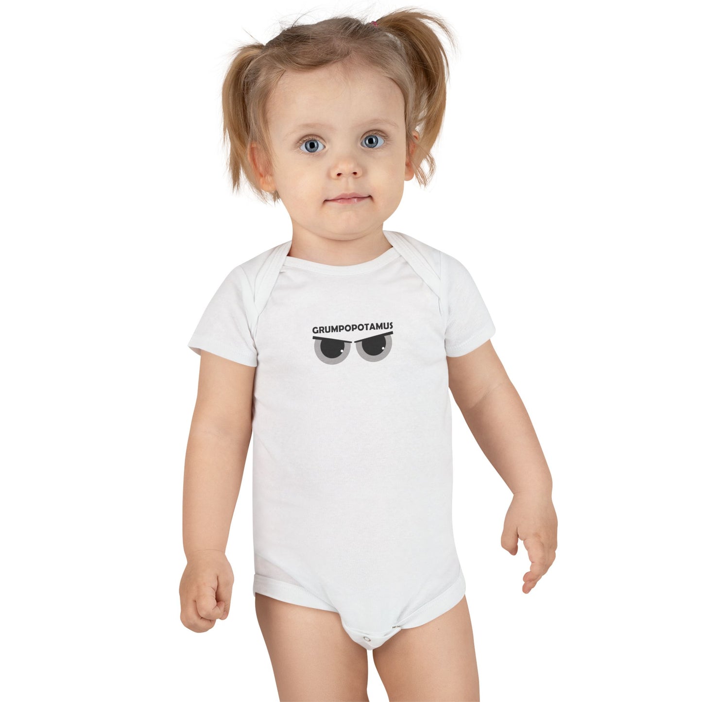 Grumpopotamus Baby Onesie