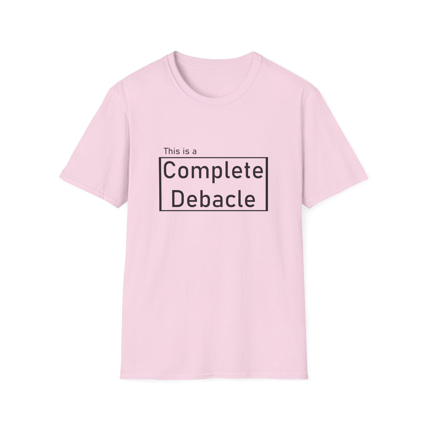 Complete Debacle Poly Blend crew Neck Tee