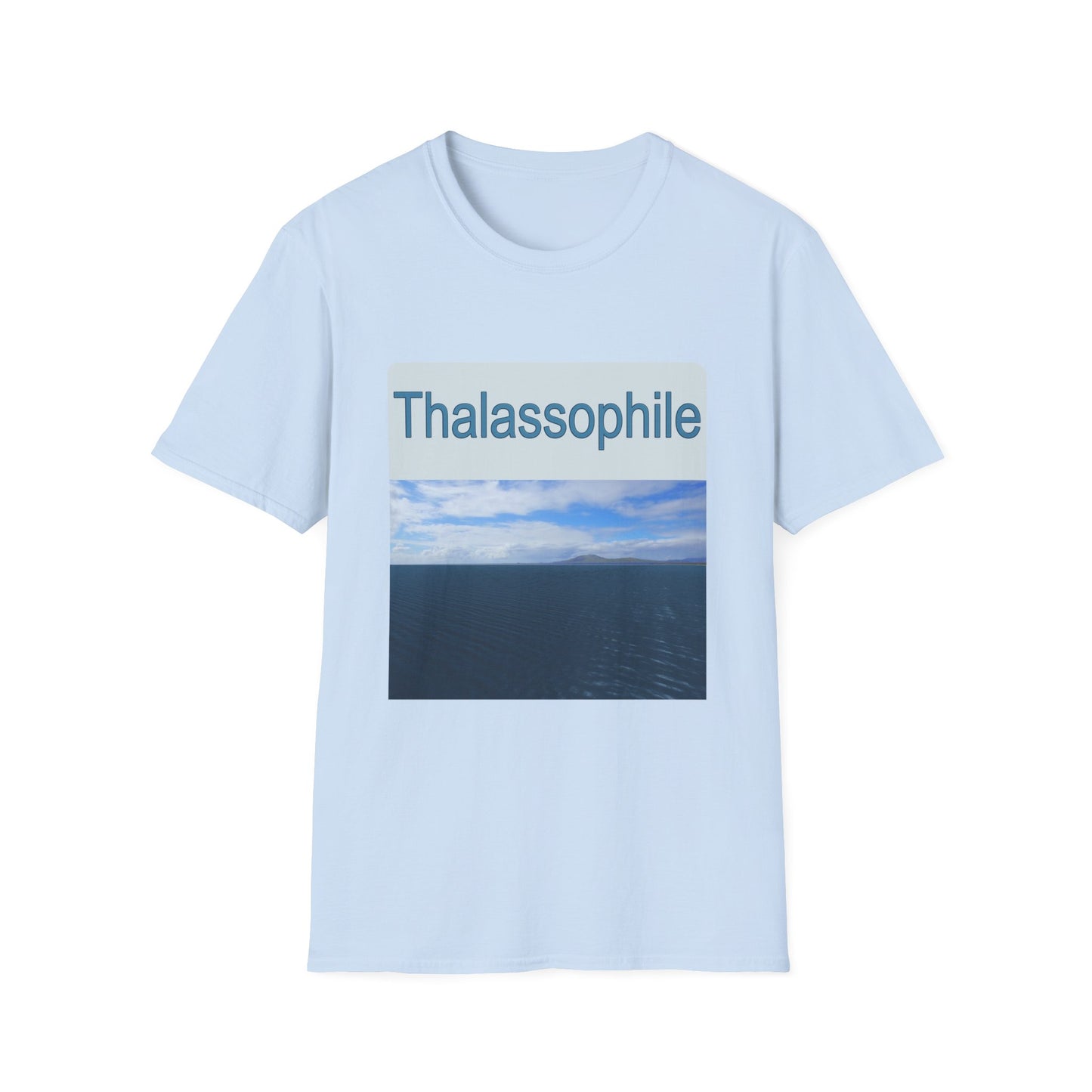 Thalassophile Poly Blend Crew Neck T-Shirt