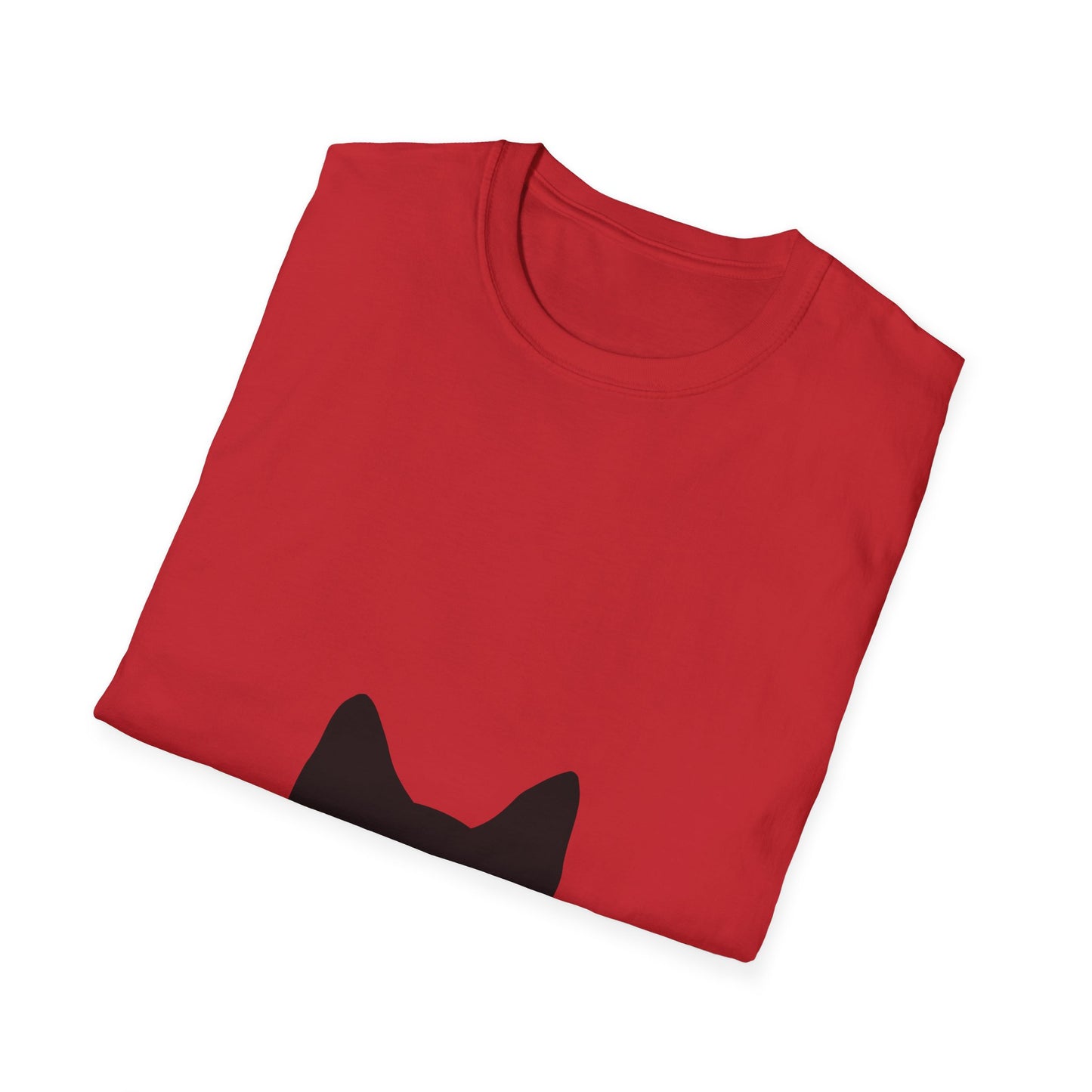 Clandestine Cat Poly Blend Crew Neck T-Shirt