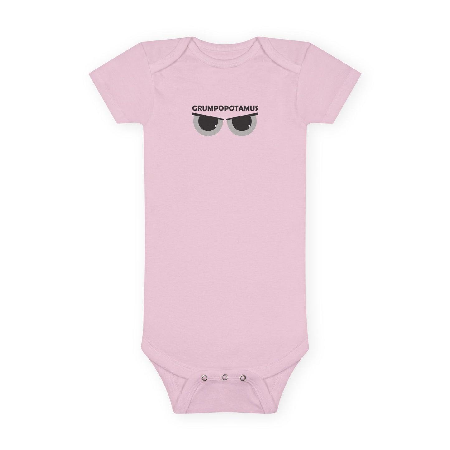 Grumpopotamus Baby Onesie
