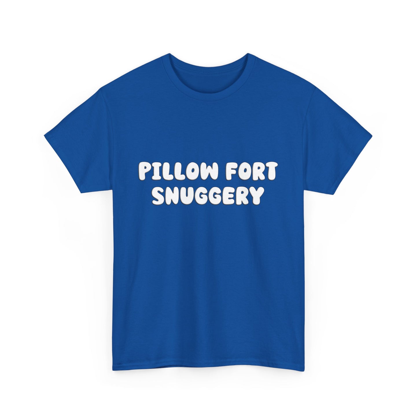 Pillow Fort Snuggery Heavy Cotton Crew Neck Tee