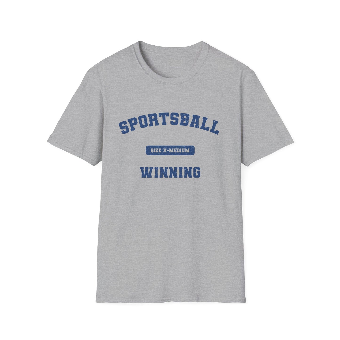 Sportsball Poly Blend Crew Neck T-Shirt
