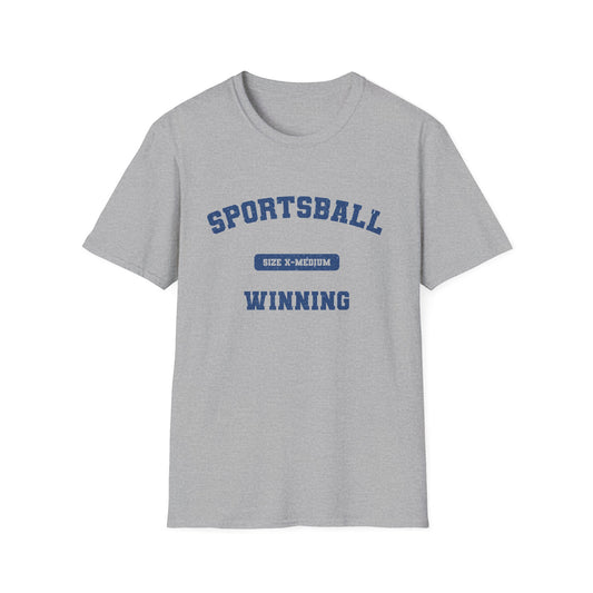 Sportsball Poly Blend Crew Neck T-Shirt