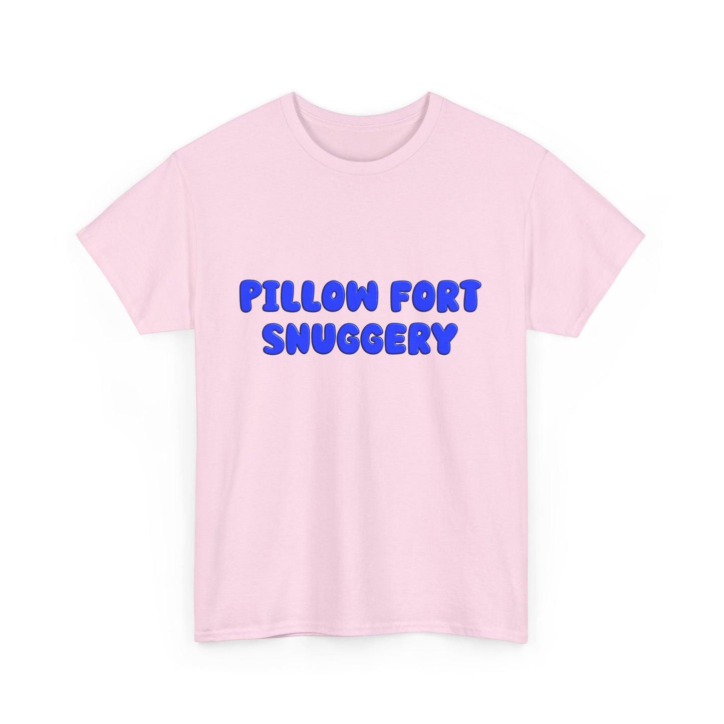 Pillow Fort Snuggery Heavy Cotton Crew Neck Tee