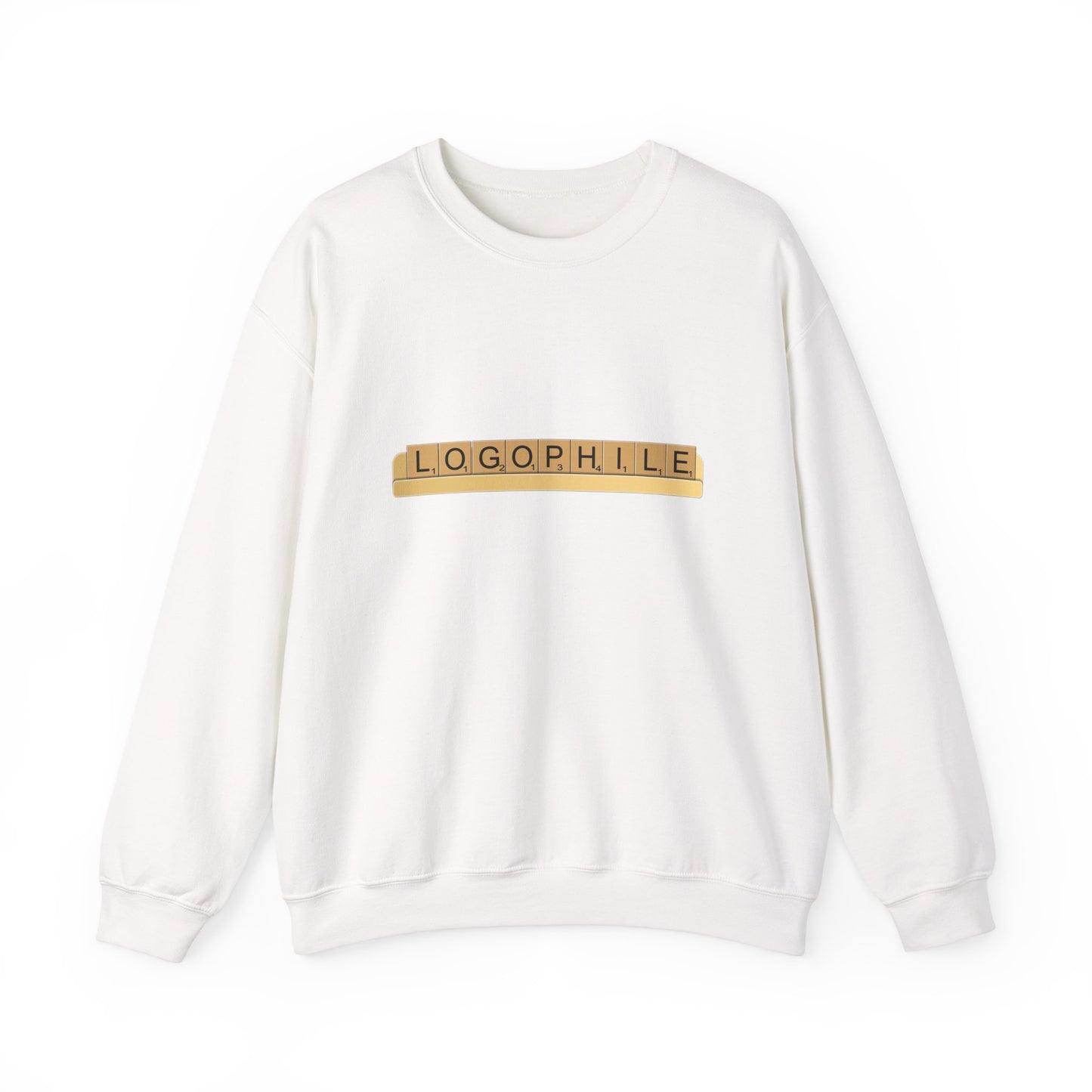 Logophile Crew Neck Sweatshirt - Perfect for Word Lovers and Bookworms