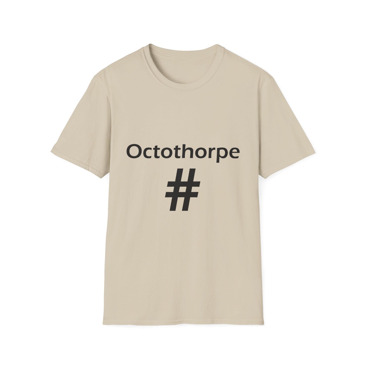 Octothorpe Poly Blend Crew Neck T-Shirt