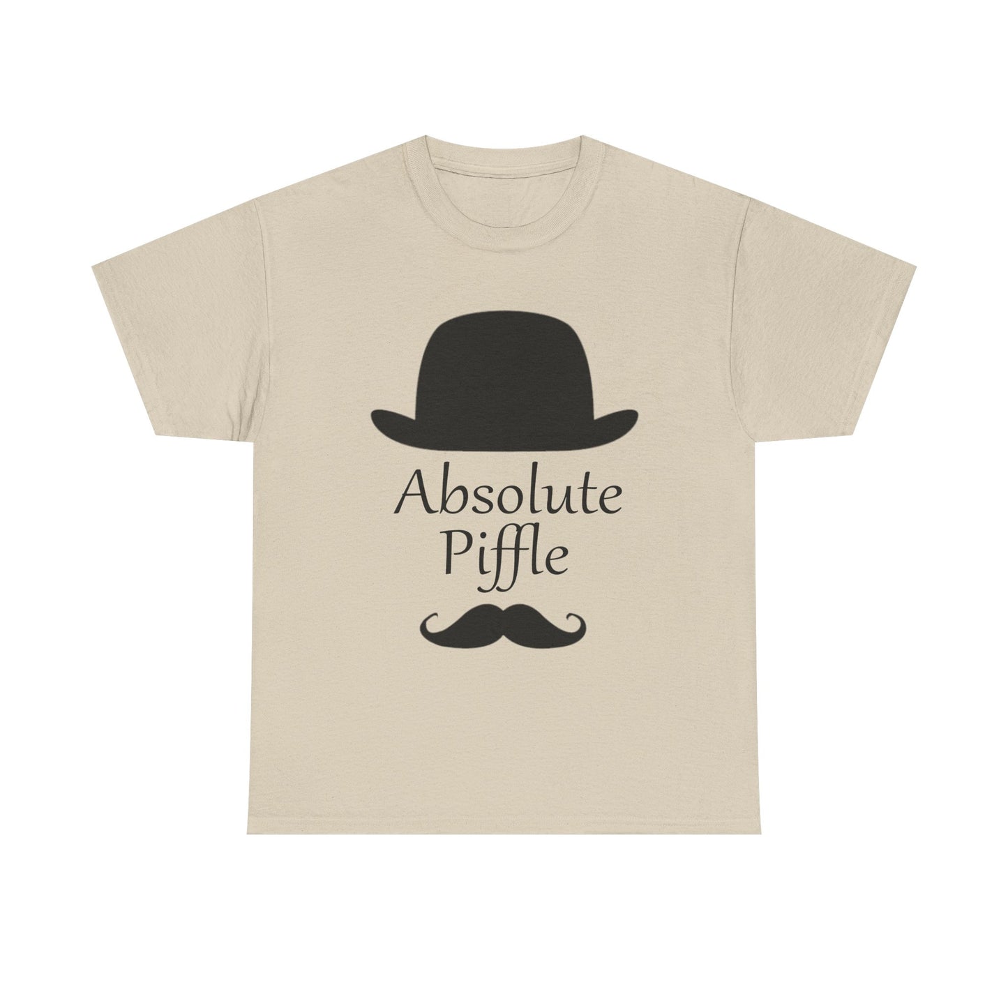 Absolute Piffle Heavy Cotton Crew Neck T-Shirt