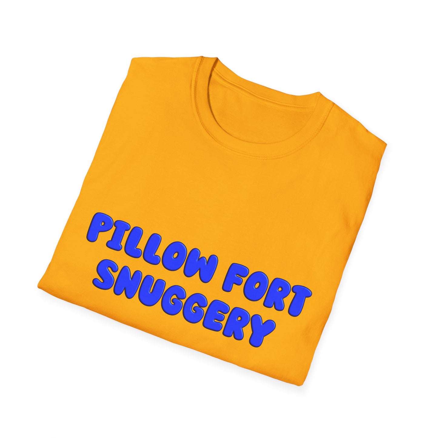 Pillow Fort Snuggery Poly Blend Crew Neck T-Shirt