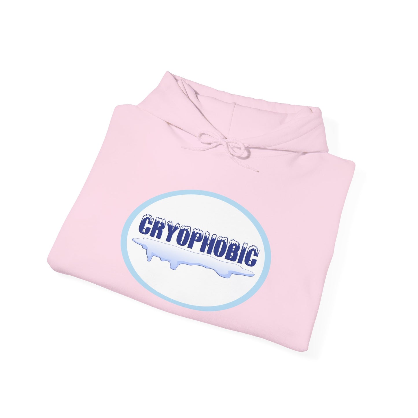Cryophobic Hoodie - Cool Graphic for Cold Weather Haters