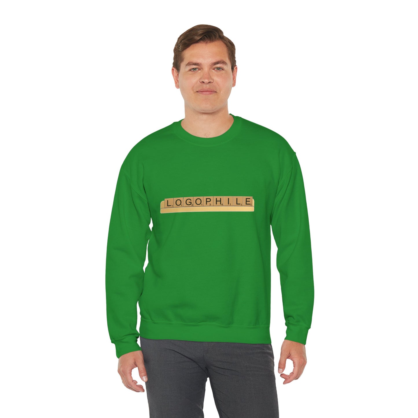 Logophile Crew Neck Sweatshirt - Perfect for Word Lovers and Bookworms