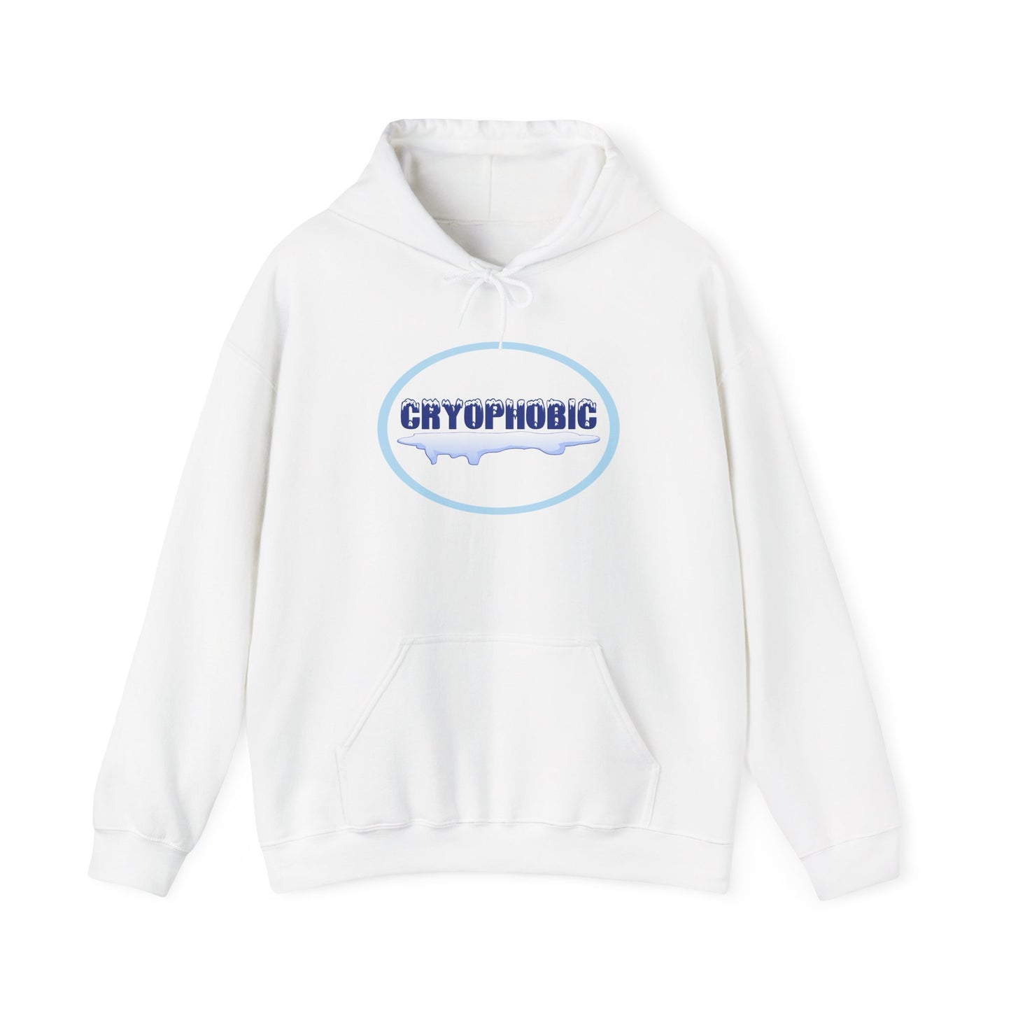Cryophobic Hoodie - Cool Graphic for Cold Weather Haters