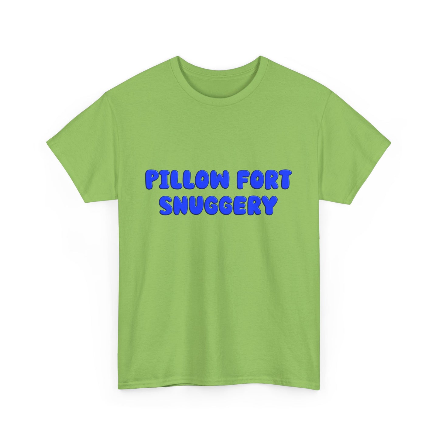 Pillow Fort Snuggery Heavy Cotton Crew Neck Tee
