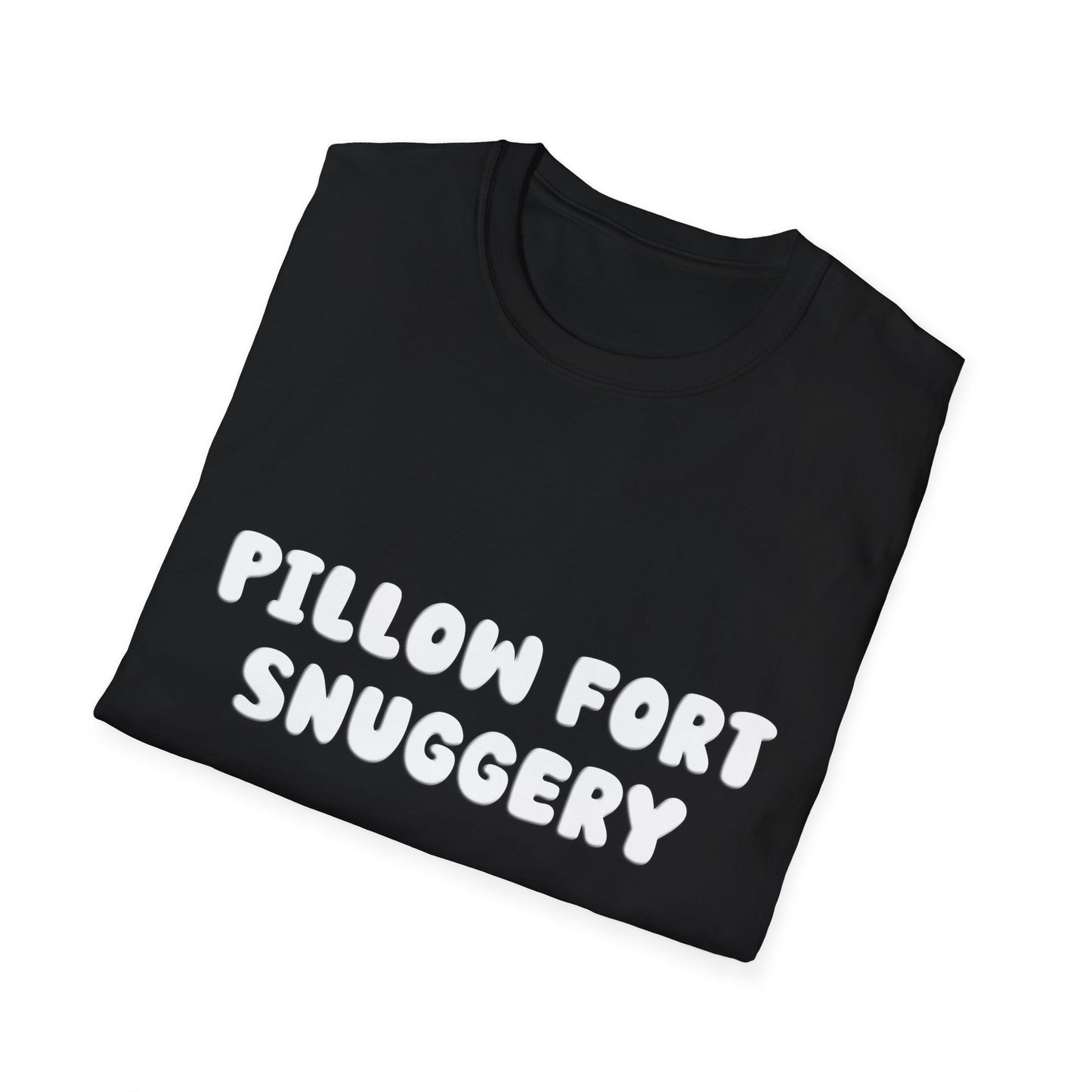 Pillow Fort Snuggery Poly Blend Crew Neck T-Shirt