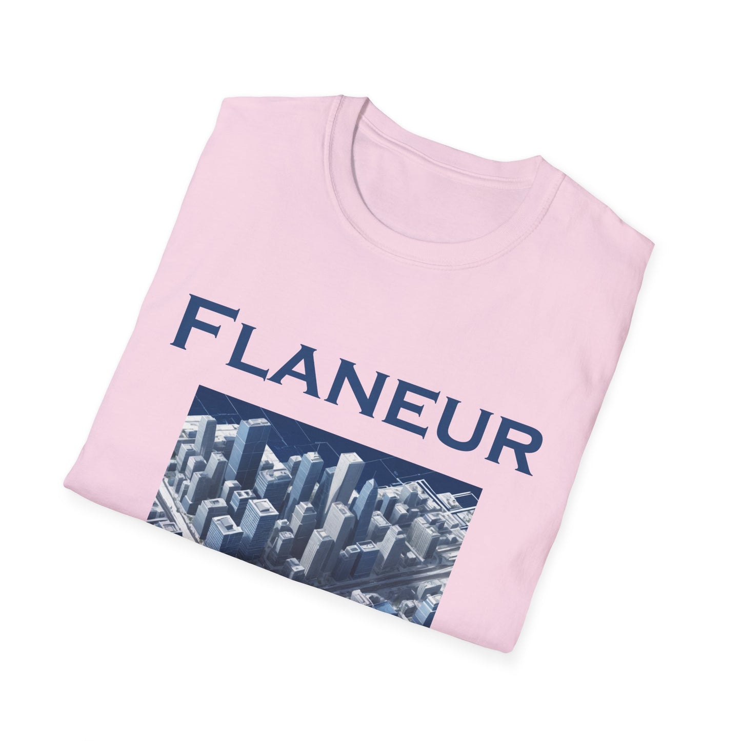 Flaneur Poly Blend Crew Neck Urban Explorer T-Shirt