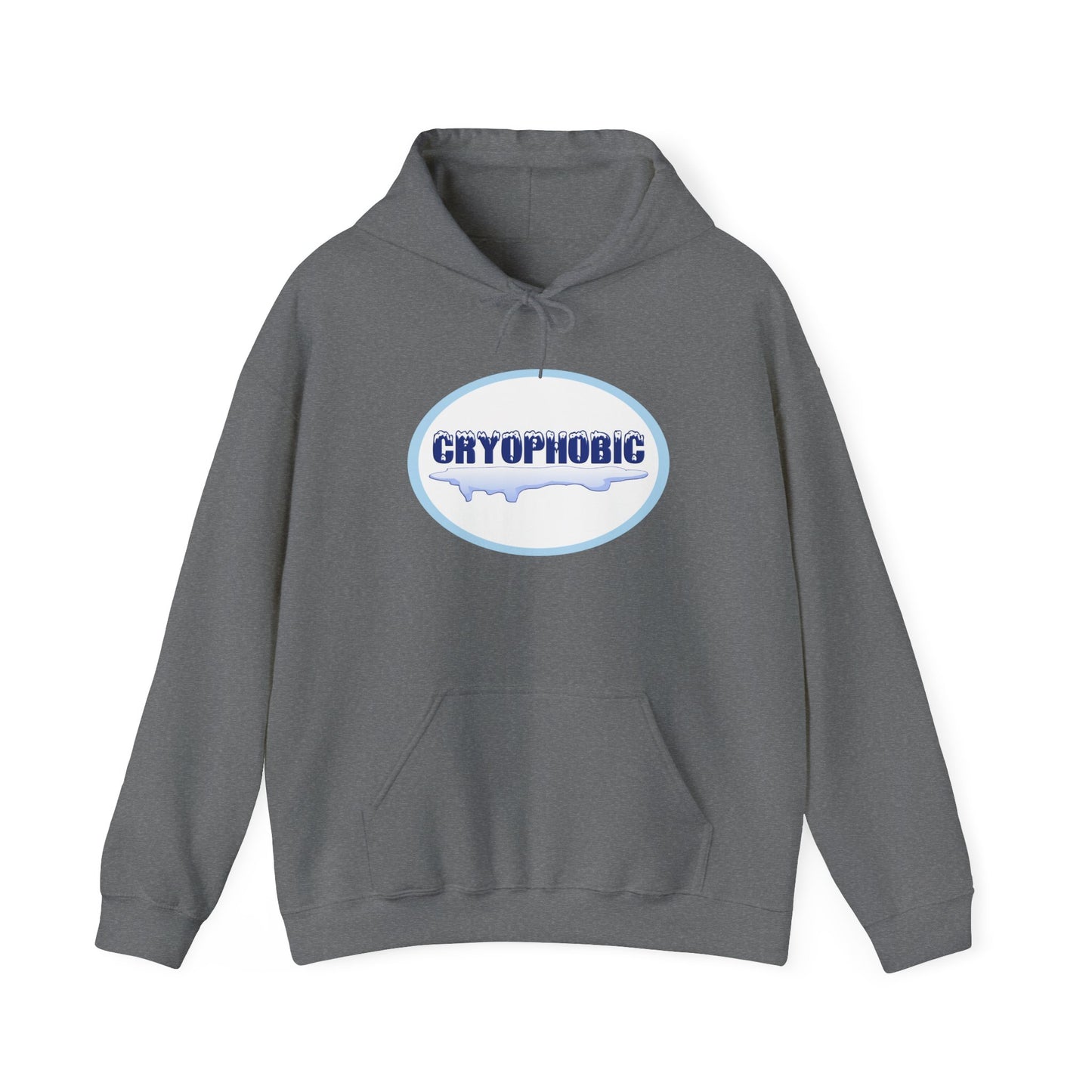 Cryophobic Hoodie - Cool Graphic for Cold Weather Haters