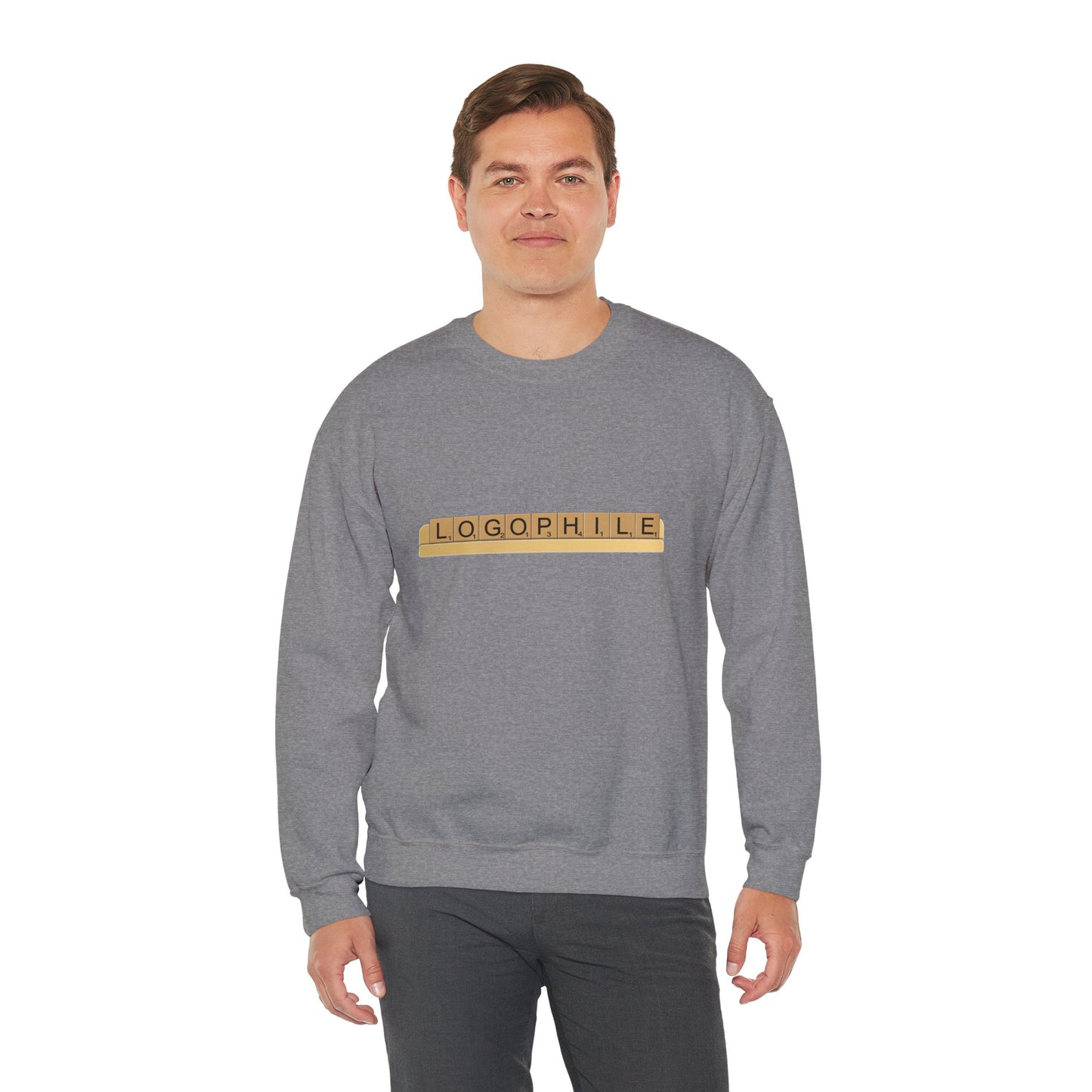 Logophile Crew Neck Sweatshirt - Perfect for Word Lovers and Bookworms