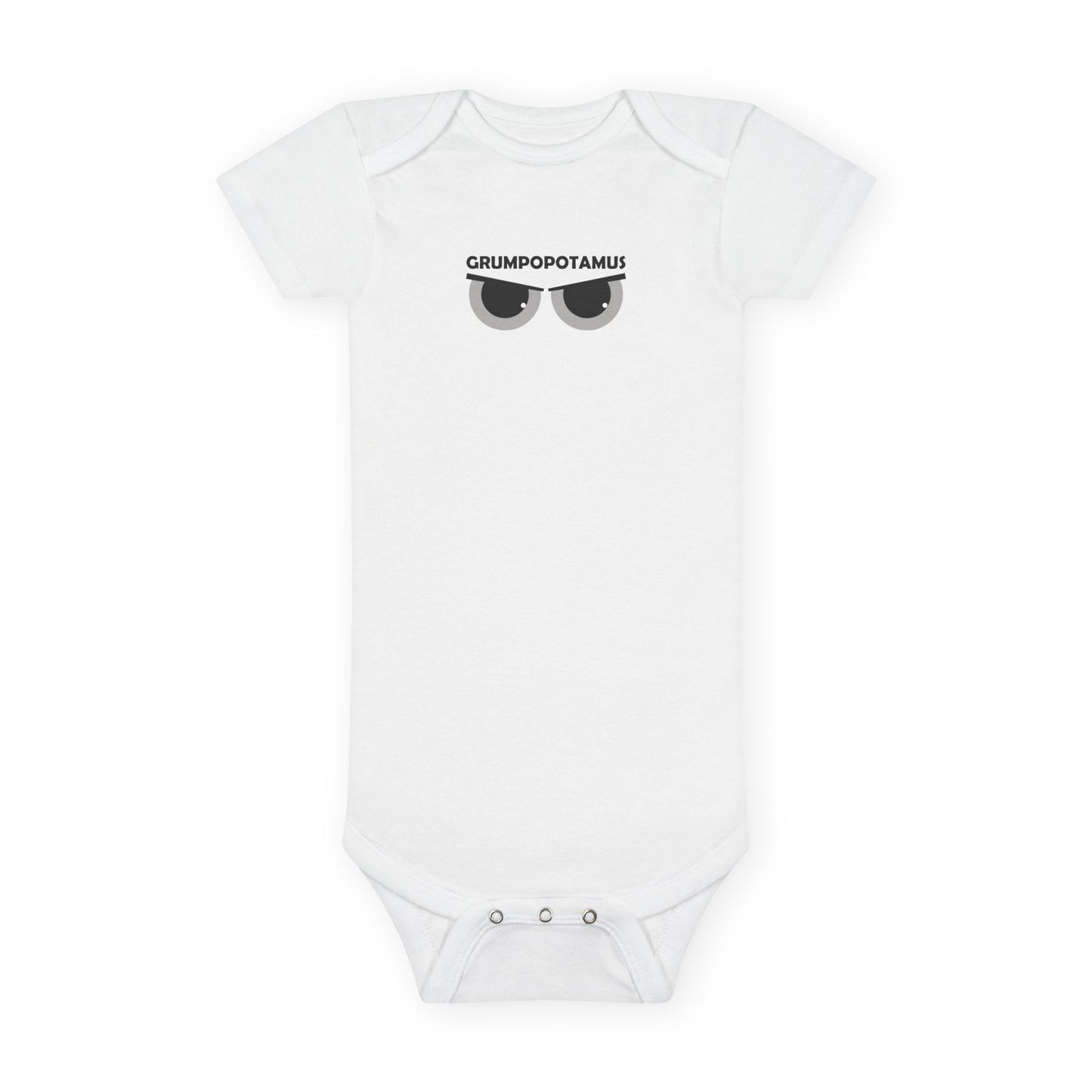 Grumpopotamus Baby Onesie