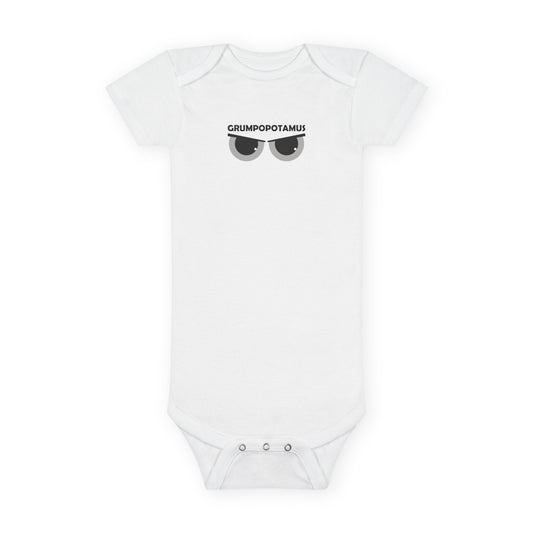 Grumpopotamus Baby Onesie