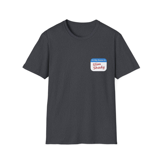 Shady Nametag Poly Blend Crew Neck T-Shirt