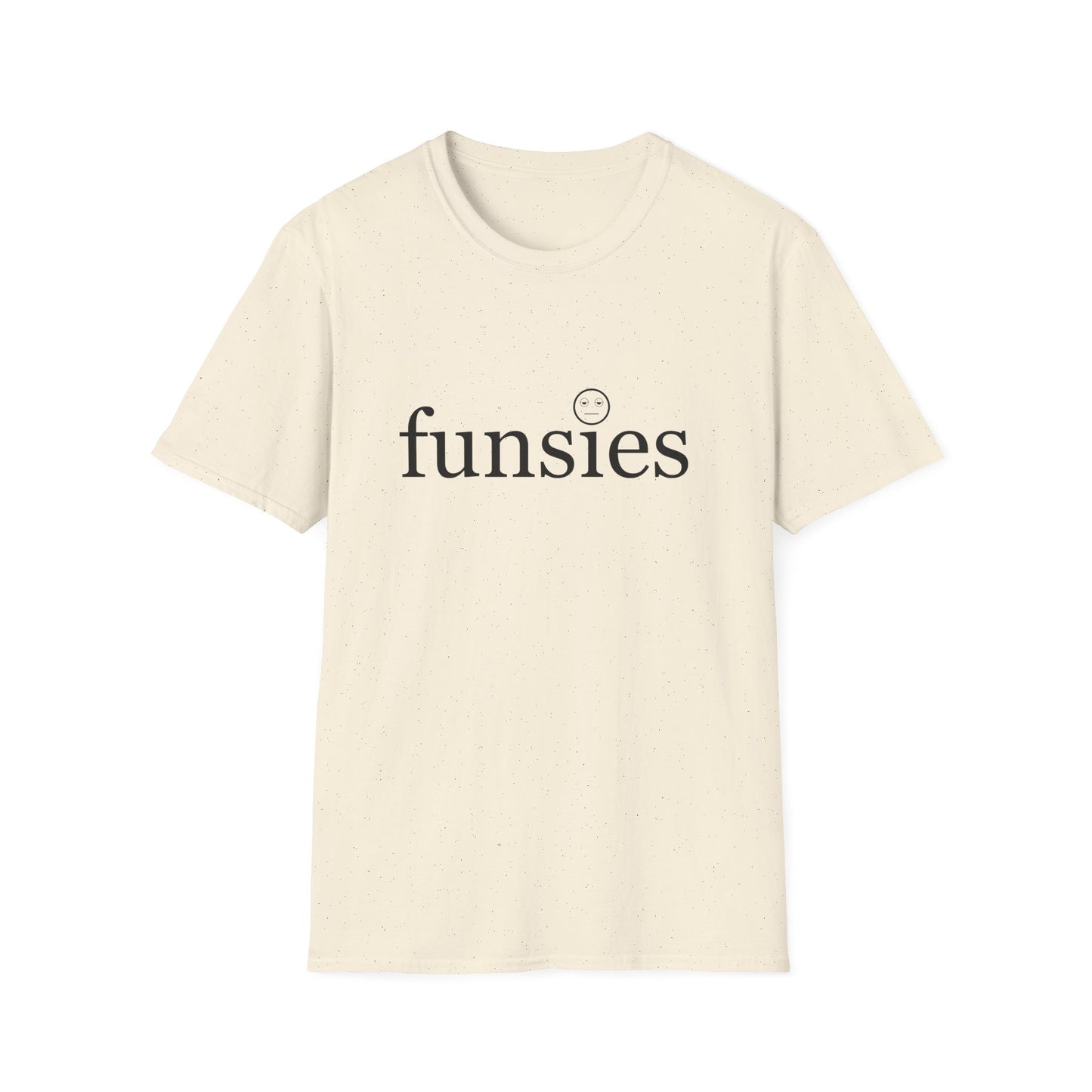 Funsies Poly Blend Crew Neck T-Shirt - Fun Graphic Tee for Casual Wear