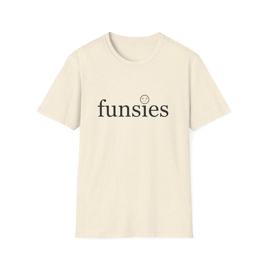 Funsies Poly Blend Crew Neck T-Shirt - Fun Graphic Tee for Casual Wear