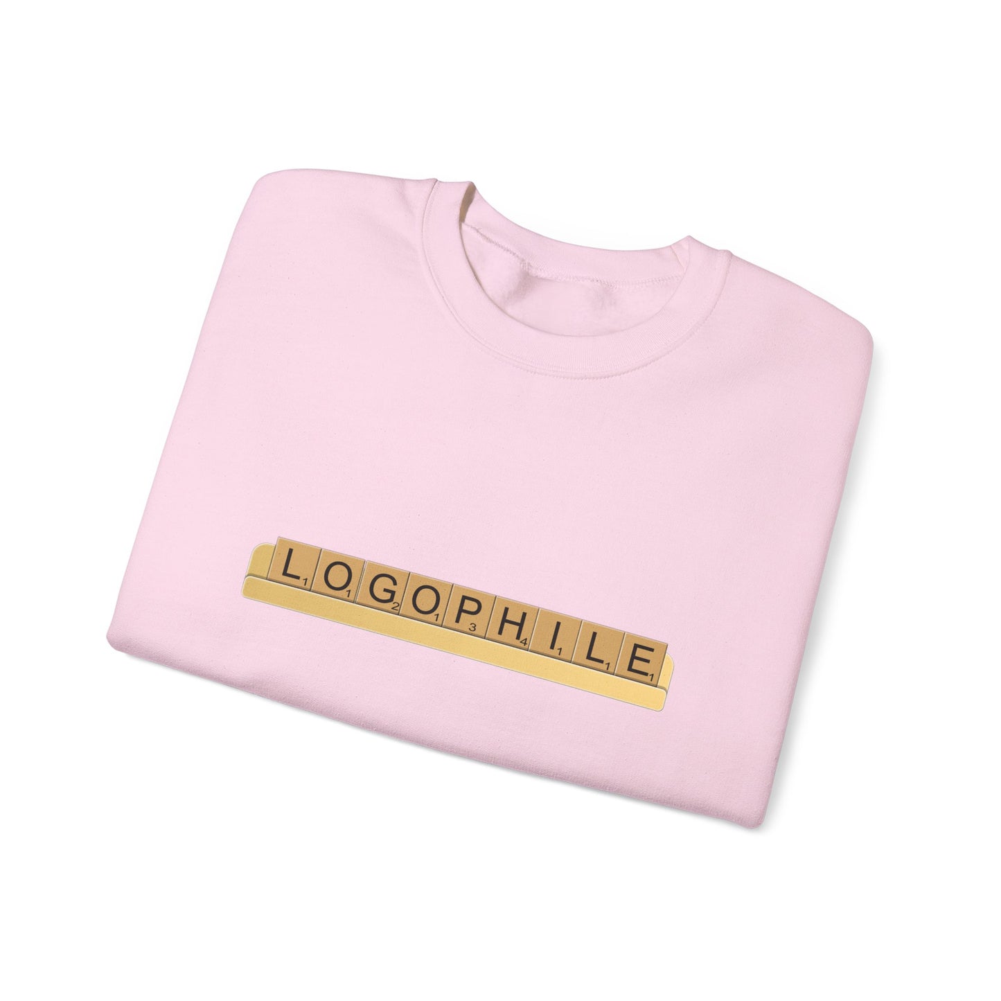 Logophile Crew Neck Sweatshirt - Perfect for Word Lovers and Bookworms