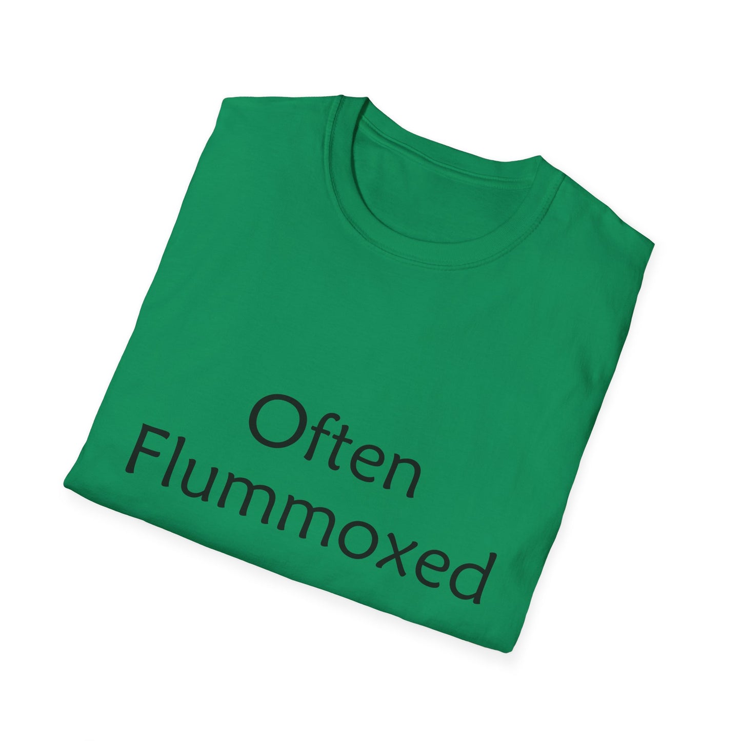 Often Flummoxed Poly Blend Crew Neck T-Shirt