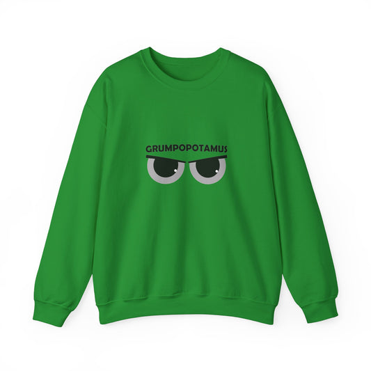 Grumpy Grumpopotamus Crewneck Sweatshirt