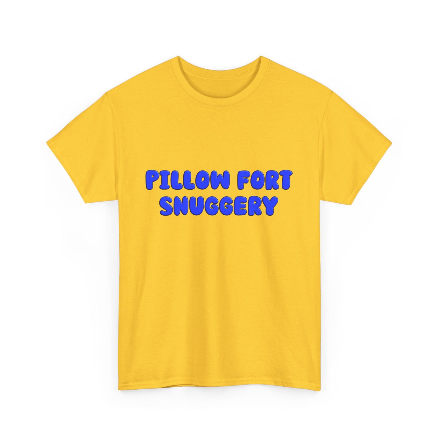Pillow Fort Snuggery Heavy Cotton Crew Neck Tee