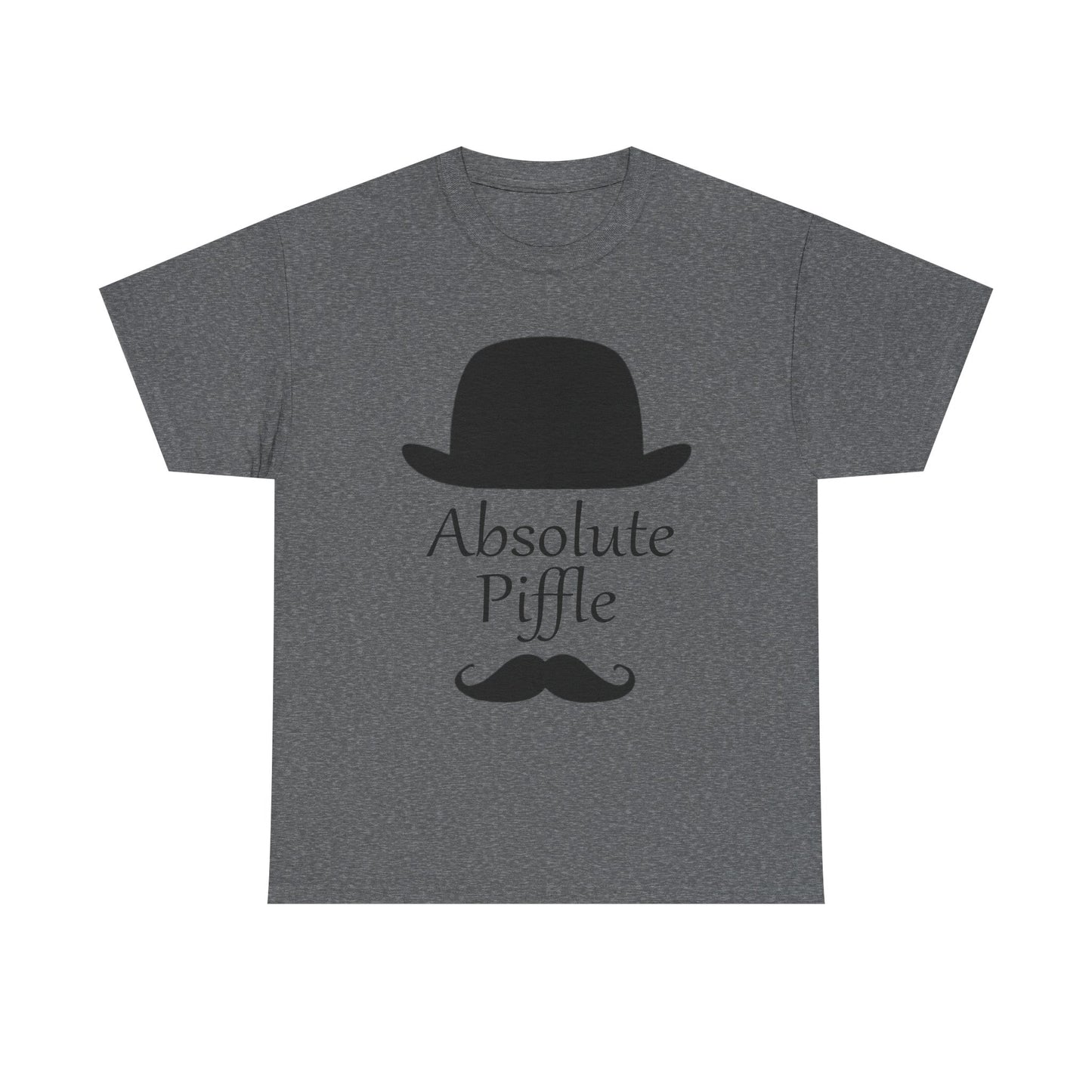 Absolute Piffle Heavy Cotton Crew Neck T-Shirt