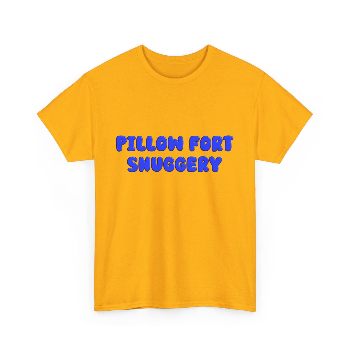 Pillow Fort Snuggery Heavy Cotton Crew Neck Tee