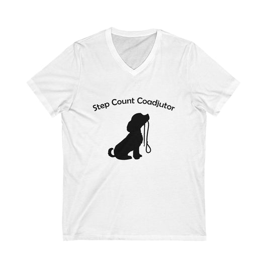 Step Count Coadjutor V-Neck Tee
