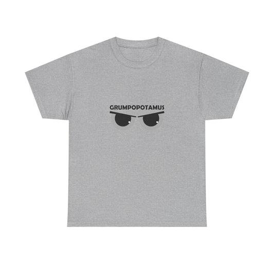 Grumpy Grumpopotamus  Heavy Cotton Tee