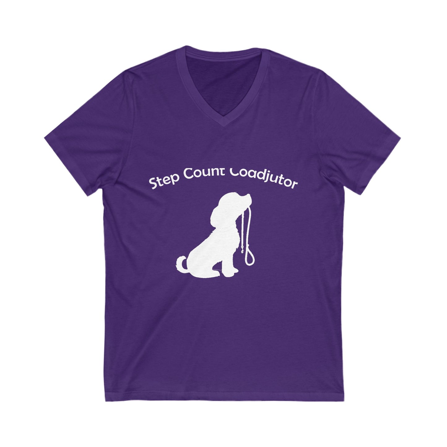 Step Count Coadjutor V-Neck Tee