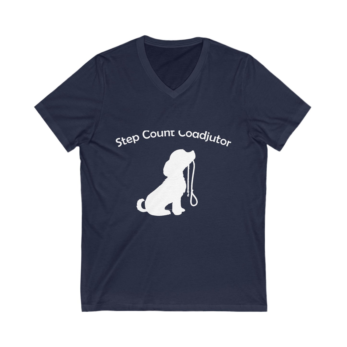 Step Count Coadjutor V-Neck Tee
