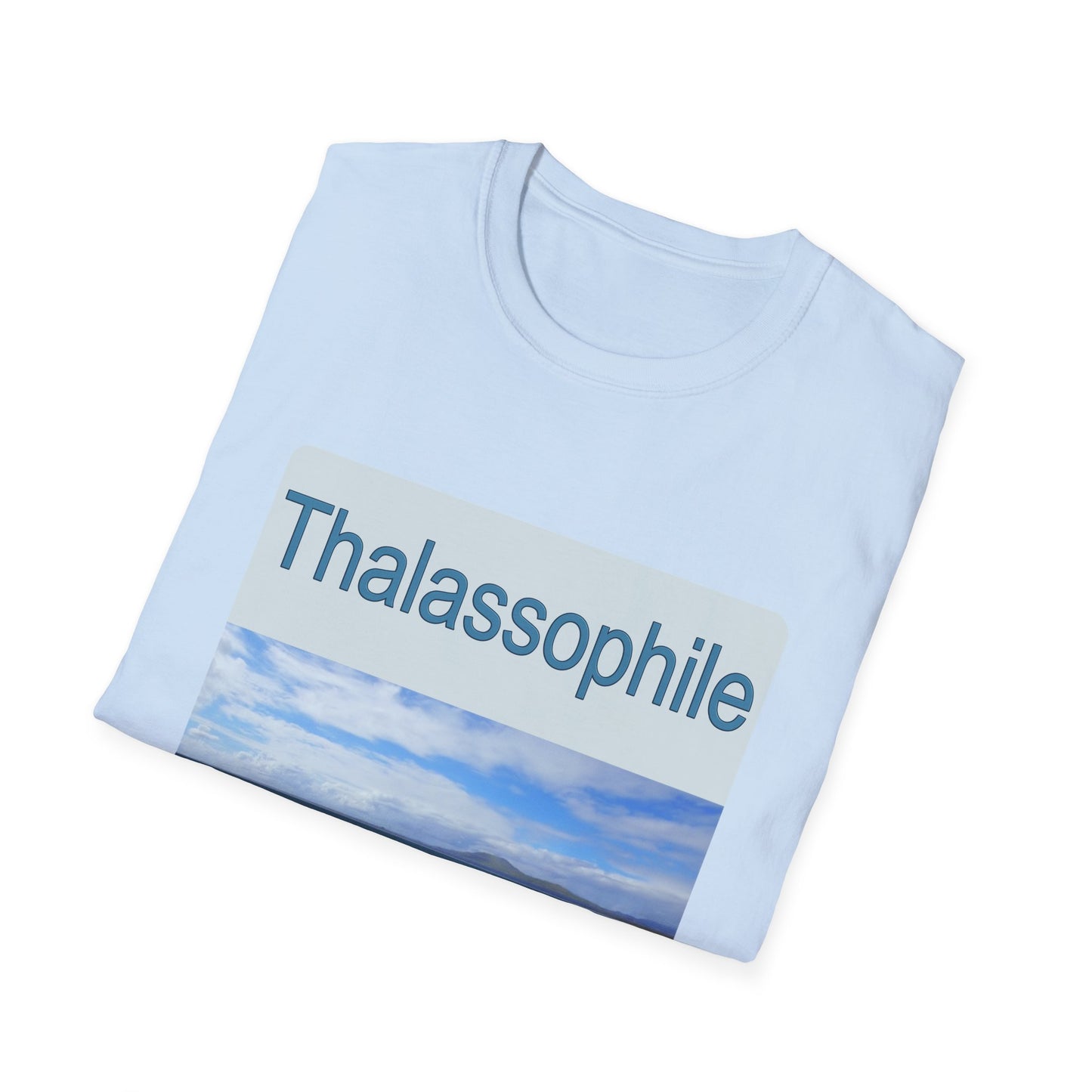 Thalassophile Poly Blend Crew Neck T-Shirt