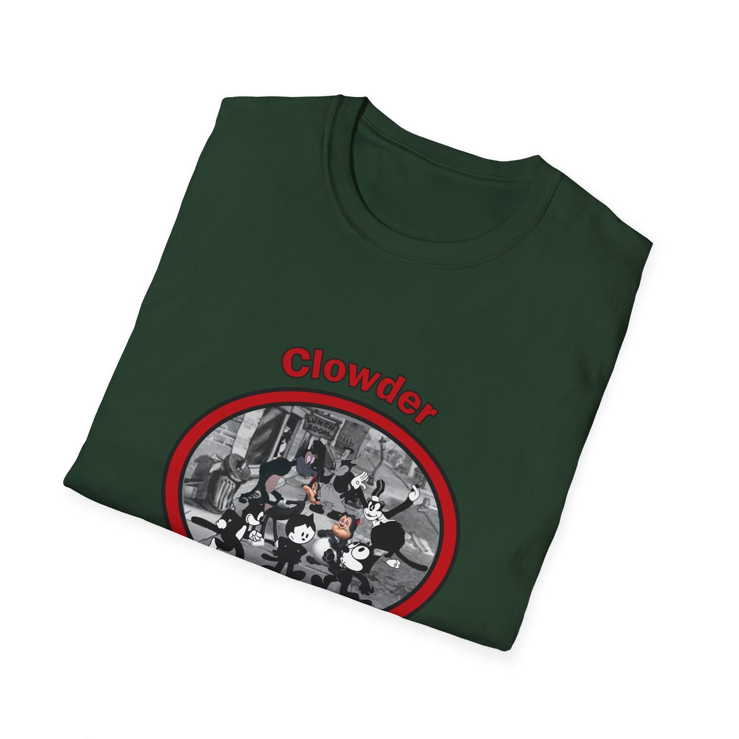 Clowder Poly Blend Crew Neck T-Shirt