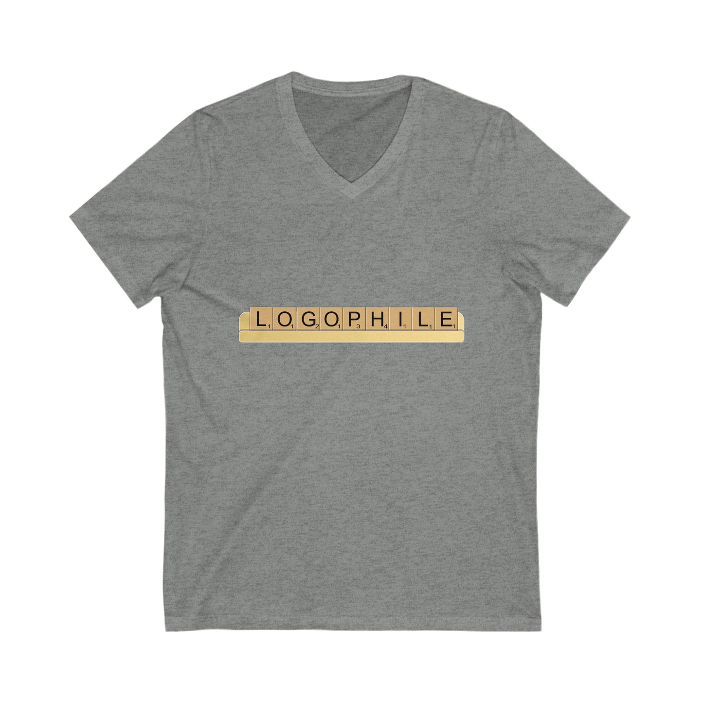 Logophile V-Neck Tee - Perfect for Word Lovers and Bookworms